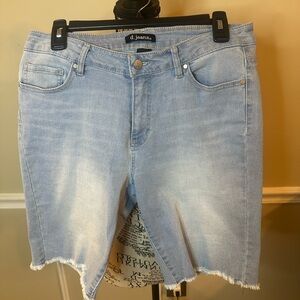 d.jeans Frayed End Bermuda Shorts